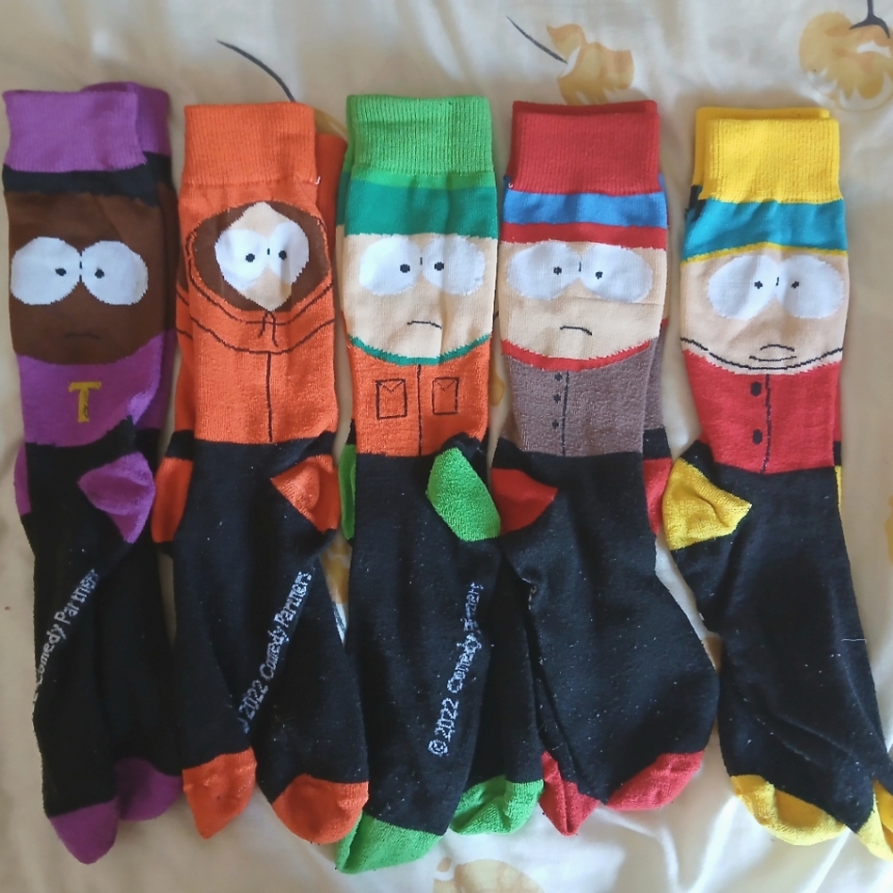 South Park Socks (barely used)